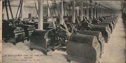 Section of One of the Finishing Rooms, Hershey Chocolate Company Postcard