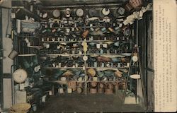 Display of Confiscated Weights and Measures at State Dept.'s 1912 Inter-state Fair in Trenton, NJ Postcard