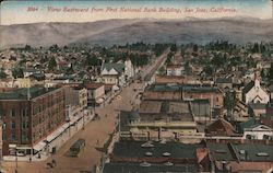View Eastward From First National Bank Building Postcard