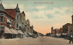 Main Street Celina, OH Postcard Postcard Postcard