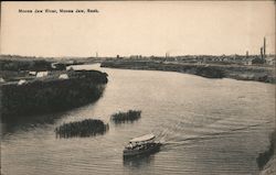 Moose Jaw River Postcard