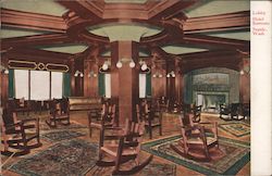 Lobby, Hotel Sorrento Postcard