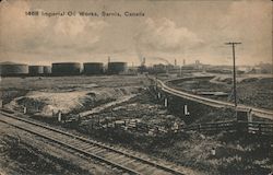 Imperial Oil Works Postcard