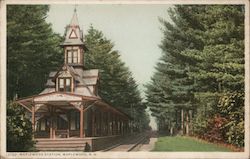 Maplewood Station New Hampshire Postcard Postcard Postcard