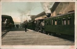 Base Station, Mt. Washington Railway, White Mountains Bretton Woods, NH Postcard Postcard Postcard