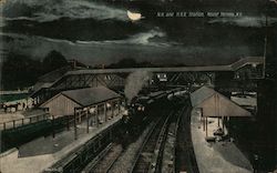 N.H. and H.R.R. Station Mount Vernon, NY Postcard Postcard Postcard