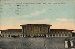 Denver, Rio Grande & Western Pacific Union Depot Postcard