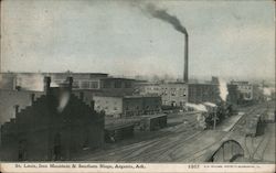 St. Louis, Iron Mountain & Southern Shops, Argenta Postcard