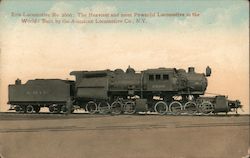 Erie Locomotive No. 2600 Locomotives Postcard Postcard Postcard