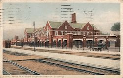 Santa Fe Station Postcard