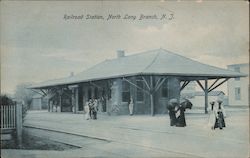 Railroad Station Postcard