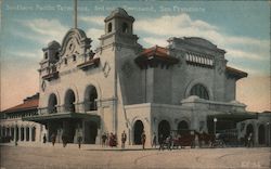 Southern Pacific Terminus, 3rd and Townsend Postcard