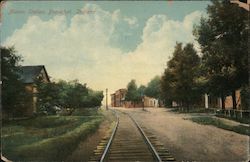 Monon Station Postcard