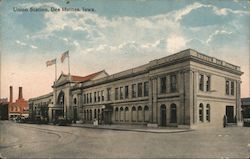 Union Station Des Moines, IA Postcard Postcard Postcard