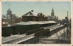 Passenger Station Davenport, IA Postcard Postcard Postcard