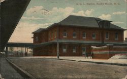 A.C.L. Station Rocky Mount, NC Postcard Postcard Postcard