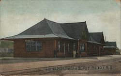 Great Northern Depot Postcard