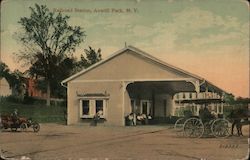 Railroad Station Averill Park, NY Postcard Postcard Postcard