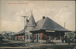 Frisco Station Fayetteville, AR Postcard Postcard Postcard