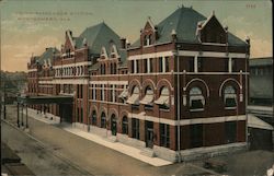 Union Passenger Station Postcard