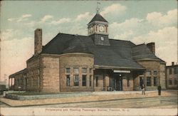 Philadelphia and Reading Passenger Station Trenton, NJ Postcard Postcard Postcard