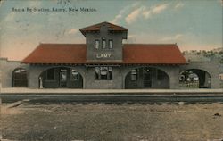 Santa Fe Station Postcard