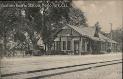 Southern Pacific Station Menlo Park, CA Postcard Postcard Postcard