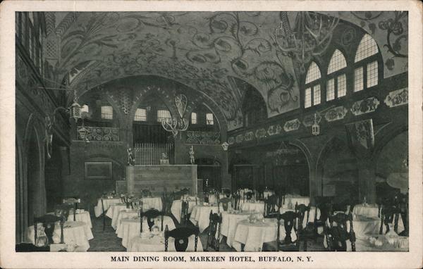 Main Dining Room, Markeen Hotel Buffalo New York