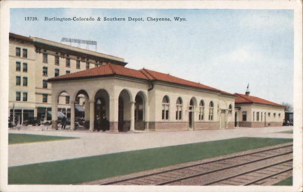 Burlington-Colorado & Southern Depot Cheyenne Wyoming