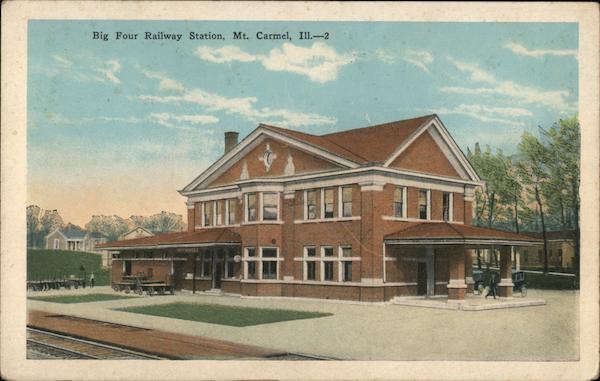 Big Four Railway Station Mount Carmel Illinois