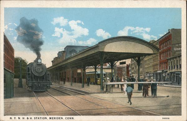 N.Y.N.H.&H. Station Meriden Connecticut