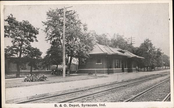 B & O Depot Syracuse Indiana