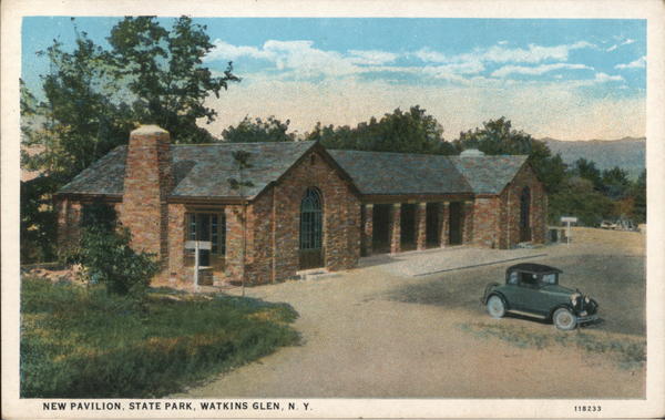 New Pavilion, State Park Watkins Glen New York