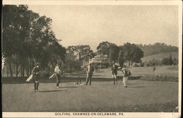 Golfing Shawnee on Delaware Pennsylvania