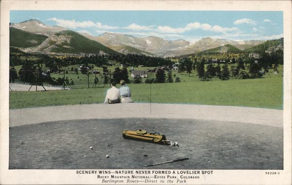 Scenery Wins. Nature Never Formed A Lovelier Spot Estes Park Colorado