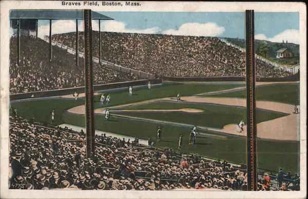 Braves Field Boston Massachusetts