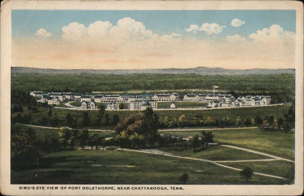 Bird's-Eye View of Fort Oglethorpe Chattanooga Tennessee