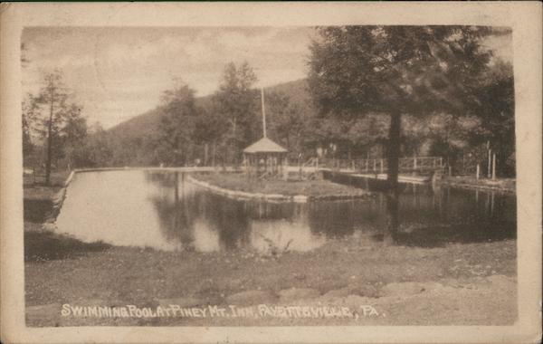 Swimming Pool at Piney Mt. Inn Fayetteville Pennsylvania
