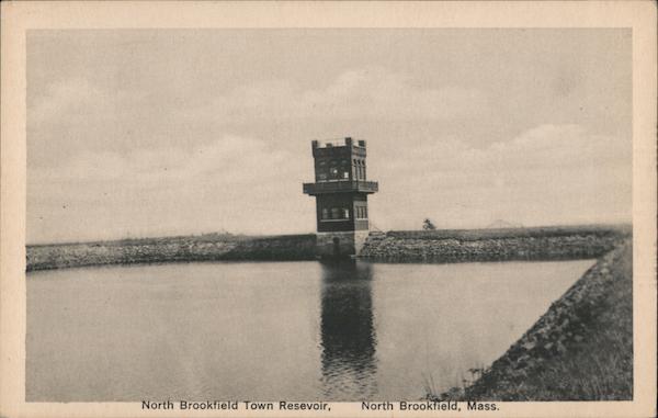 North Brookfield Town Reservoir Massachusetts