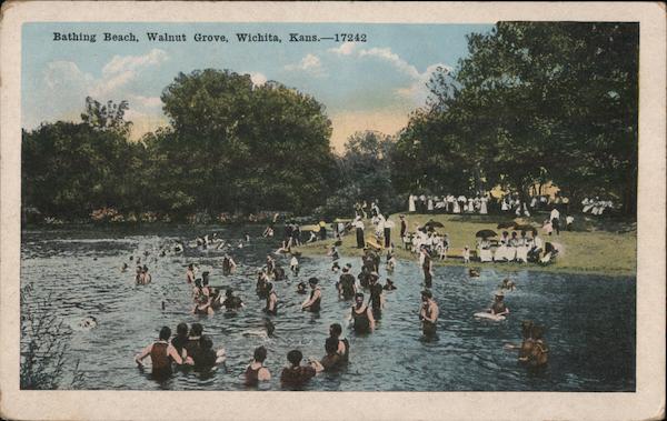 Bathing Beach, Walnut Grove Wichita Kansas