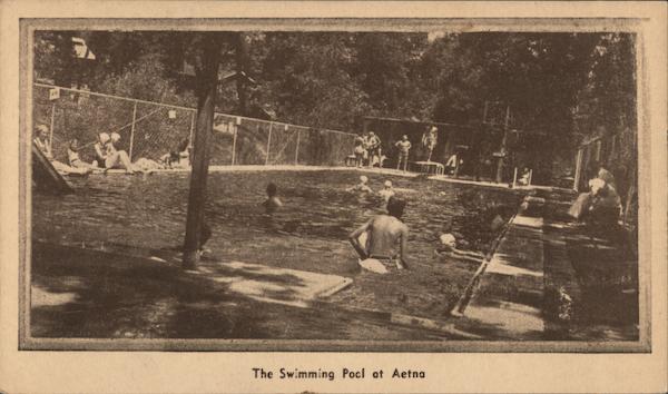 The Swimming Pool at Aetna Springs California