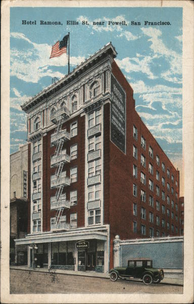 Hotel Ramino, Ellis St. Near Powell San Francisco California