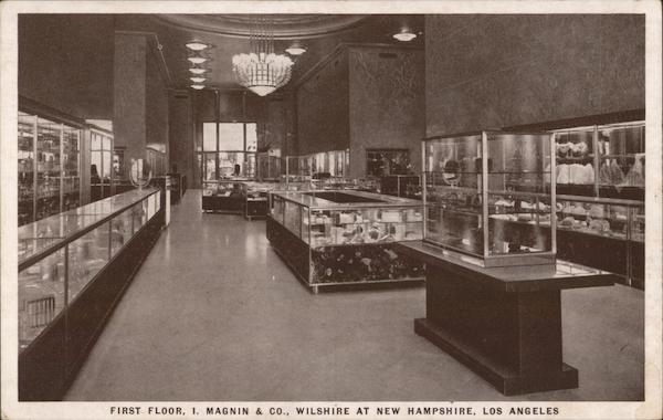 First Floor, I. Magnin & Co., Wilshire at new Hampshire Los Angeles California