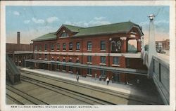 New Illinois Central Station and Subway Mattoon, IL Postcard Postcard Postcard