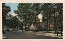 Third Avenue Near Pennsylvania Avenue Postcard