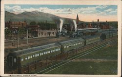 Union Depot Ogden, UT Postcard Postcard Postcard