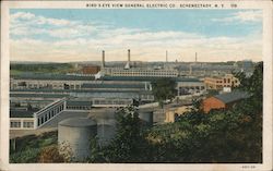 Birds-Eye View General Electric Co Postcard