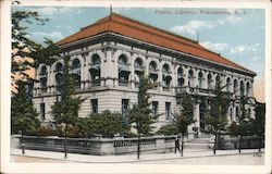 Public Library Postcard