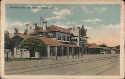 Southern Pacific Railway Station Postcard