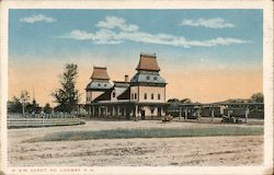 Boston and Maine Railroad Depot Postcard